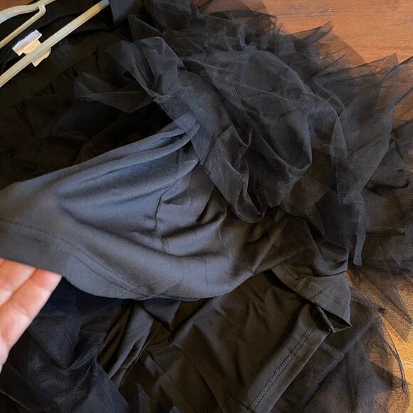 Starling Reine Black Tulle Layered Whimsigoth Y2K Witchy Dress Women's XL - Picture 7 of 10